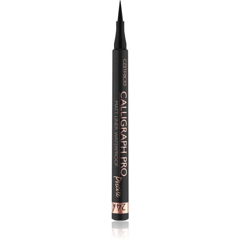 Catrice Calligraph Pro Precise 24h Matt Wodoodporny Matowy Eyeliner 010 Intense Black Waterproof