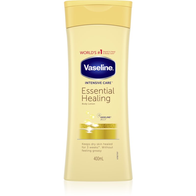 Vaseline Essential Healing nawilżające mleczko do ciała Intensive Care With Micro-Droplets Of Jelly 400 ml