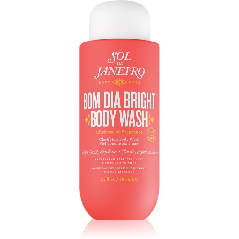 Sol de Janeiro Bom Dia™ Bright Body Wash złuszczający żel pod prysznic o działaniu wygładzającym 385 ml
