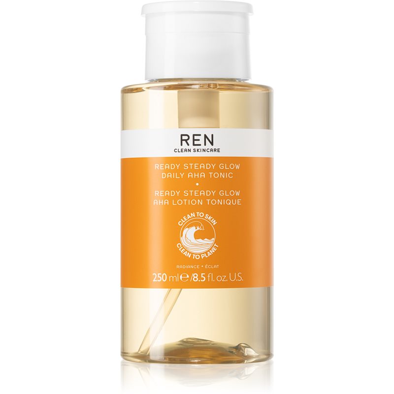 REN CLEAN SKINCARE READY STEADY GLOW DAILY AHA TONIC - Tonik z kwasami