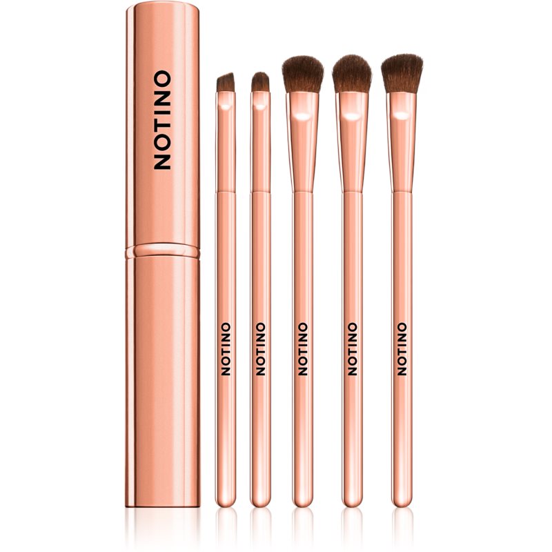 Notino Luxe Collection Eyes & brow brush set zestaw pędzli (do cieni do powiek)