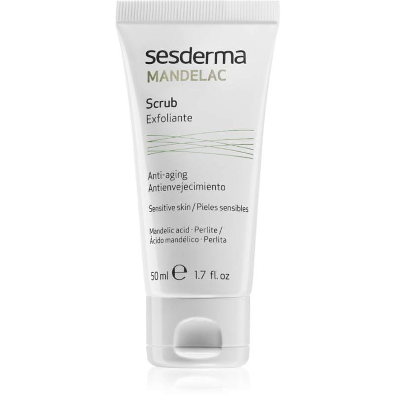 SesDerma Laboratories Przeciwstarzeniowy peeling z kwasem migdałowym do twarzy i ciała - Laboratories Mandelac Scrub Face And Body