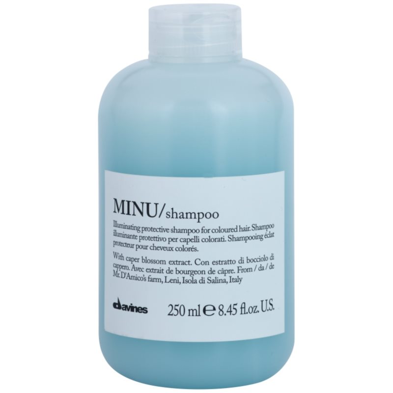 Davines Minu Rozświetlający szampon do włosów farbowane 250ml