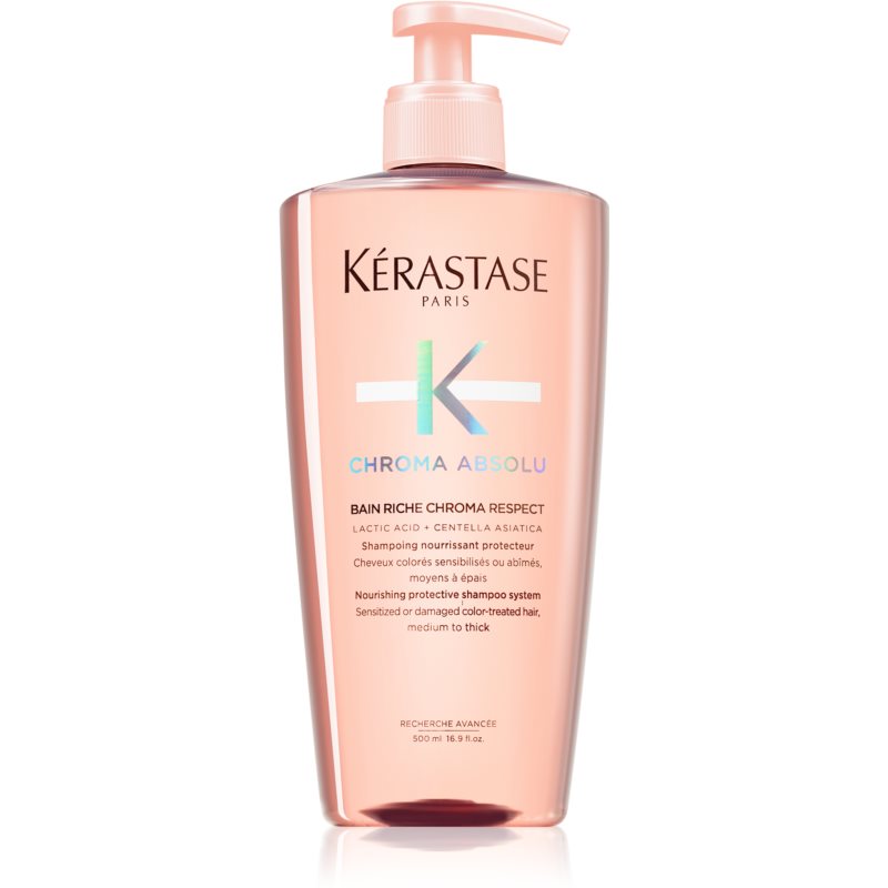 Kerastase Chroma Absolu, wzbogacona kąpiel, szampon do włosów koloryzowanych, 500ml