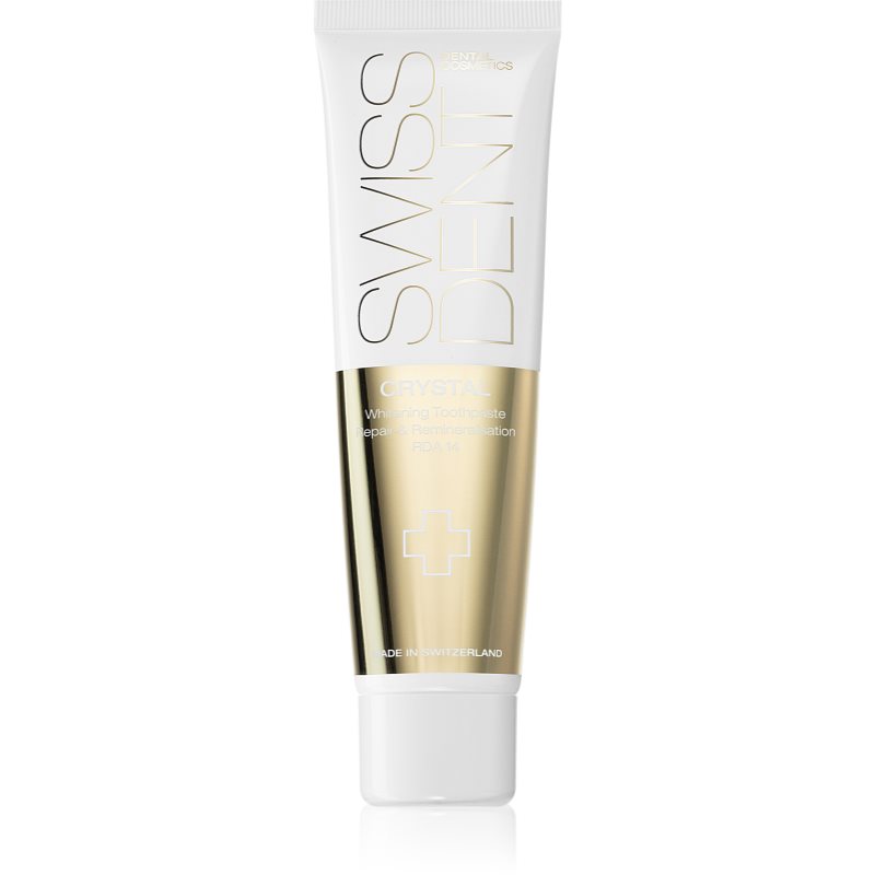 Swissdent Swissdent Crystal krem do zębów o działaniu regenerującym i wybielającym Repair & Whitening Toothcream) 100 ml