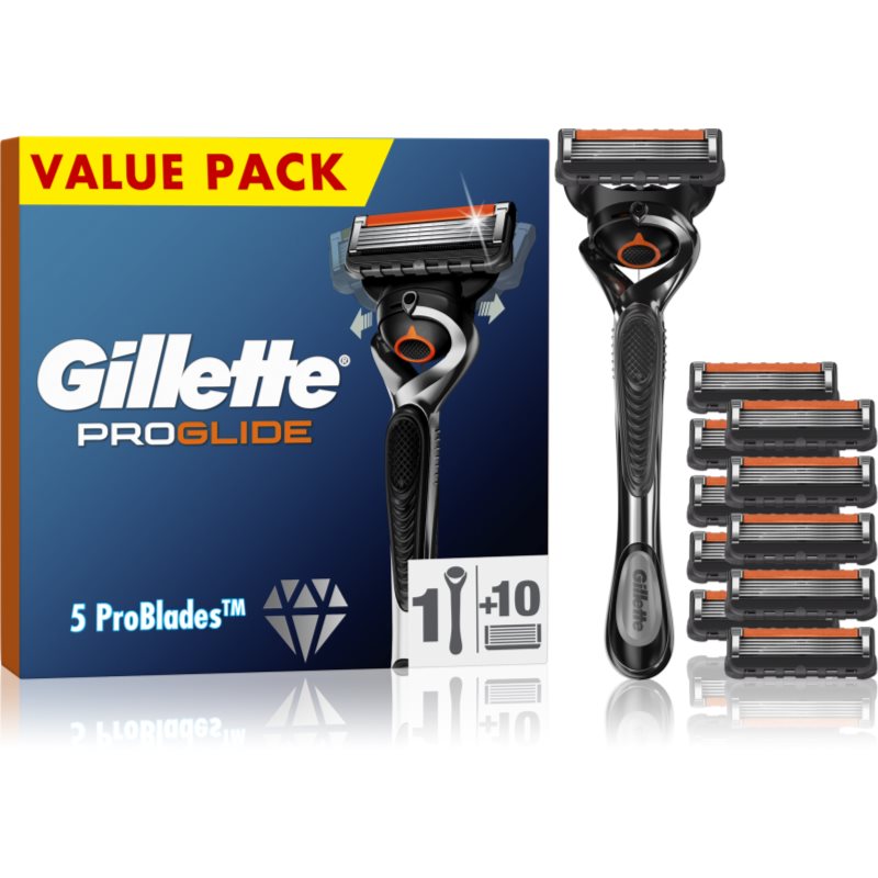 Gillette ProGlide ostrza do golenia (Plus Flex ball) do maszynki do golenia, 9 sztuki 81563705