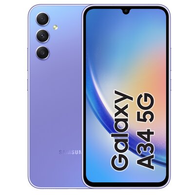 Samsung Galaxy A34 5G 6GB/128GB Dual Sim Fioletowy