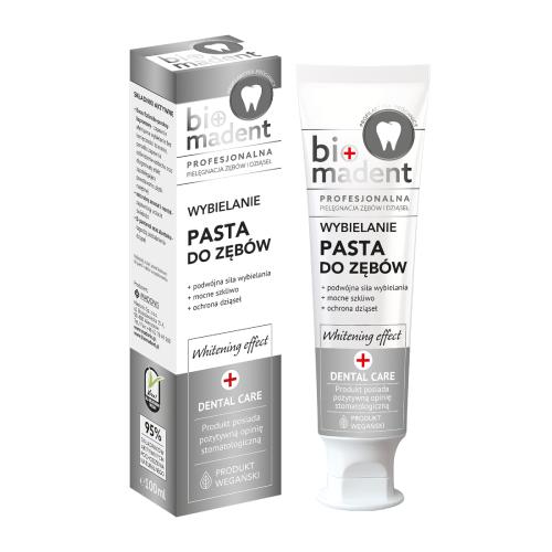 BIO MADENT Profesjonalna pasta do zębów wybielająca, 100ml