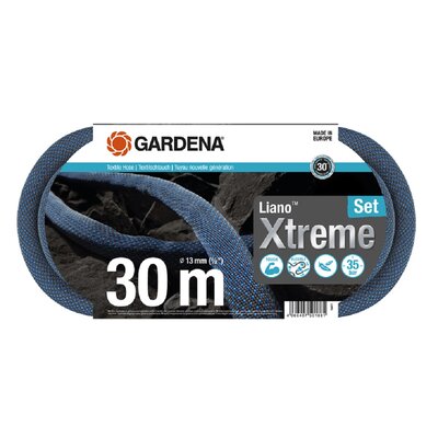 Wąż ogrodowy tekstylny GARDENA Liano Xtreme zestaw 1/2