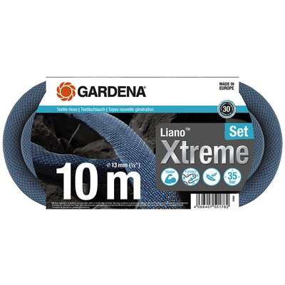 Wąż ogrodowy tekstylny GARDENA Liano Xtreme zestaw 1/2