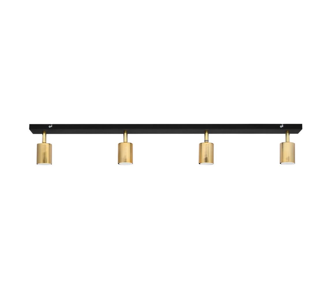 LED Oświetlenie punktowe TUNE 4xGU10/4,8W/230V złoty/czarny