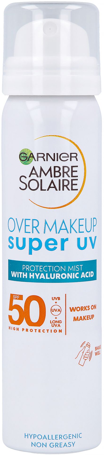 Garnier Ambre Solaire Over Makeup Super UV SPF50 75 ml