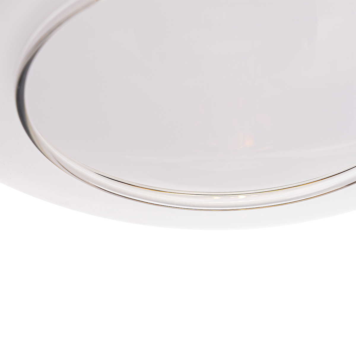 QAZQA Designerska lampa wisząca czarna ze złotym i przydymionym szkłem 4-light - Kyan
