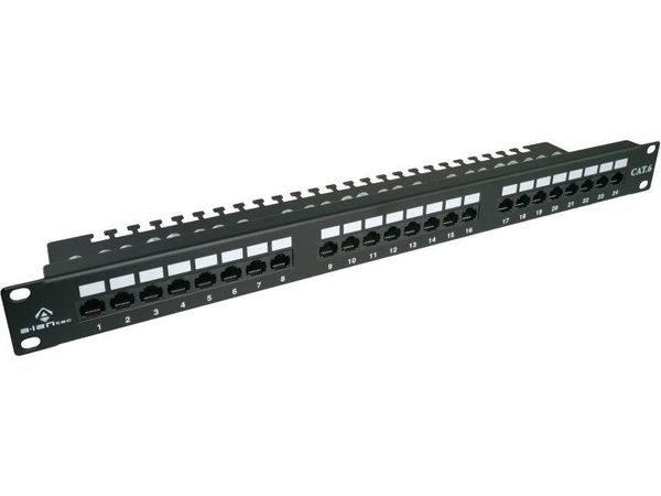 ALANTEC Patch panel UTP kat.6 24 porty LSA 1U PK001 | Darmowa dostawa