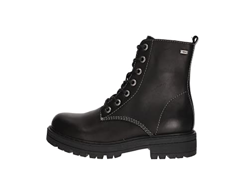 Lurchi Electra-Tex półdługie kozaki, czarno-zielone, 34 EU