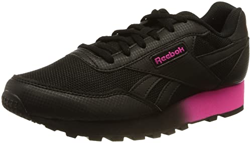 Reebok Męskie trampki do Rewind Run Sneaker, rdzeń czarny/dumny różowy/rdzeniowy czarny, 41 EU