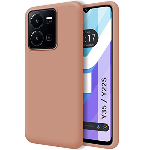 Etui na telefon Vivo Y35 / Y22s Ultra Soft Płynny Silikon Różowy