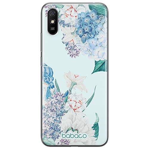 ERT GROUP etui na telefon Xiaomi REDMI 9A, case oryginalny i oficjalnie licencjonowany przez Babaco, wzór Flowers 027, optymalnie dopasowane, plecki z TPU