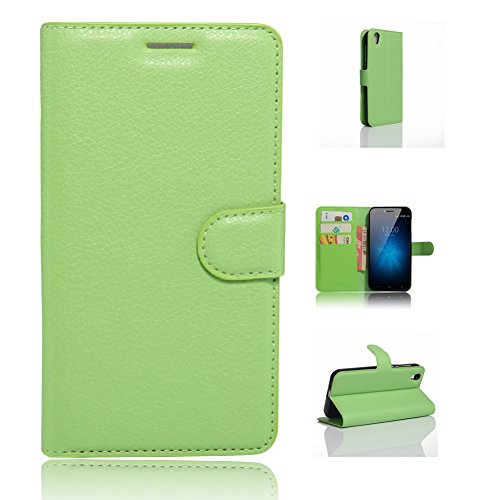 95Street Umi London etui na telefon komórkowy Book Case Umi London etui z klapką w stylu retro z praktyczną funkcją podstawki - etui zielone
