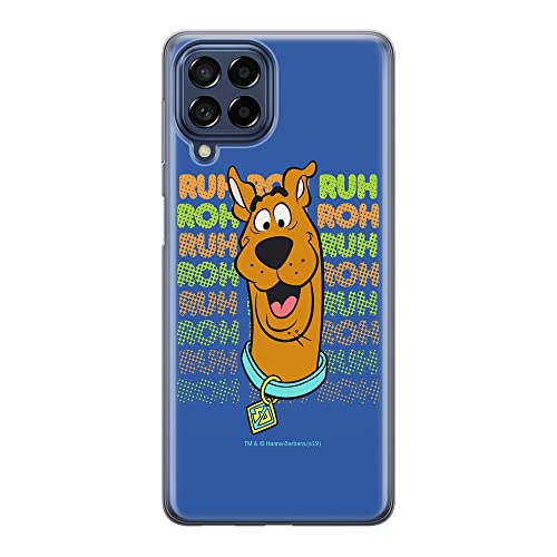 Etui Scooby Doo 003 Scooby Doo Nadruk pełny Niebieski Producent: Samsung, Model: M33 5G