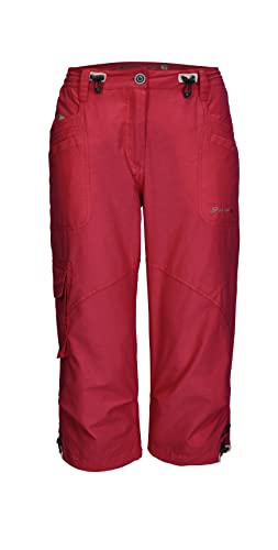 G.I.G.A. DX Spodnie damskie Capri / 3/4 Feniana, nowoczesne czerwone, 44, 39528-000