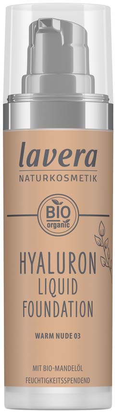 Lavera Hyaluron Liquid Foundation 30 ml - podkład do twarzy Warm Nude 03