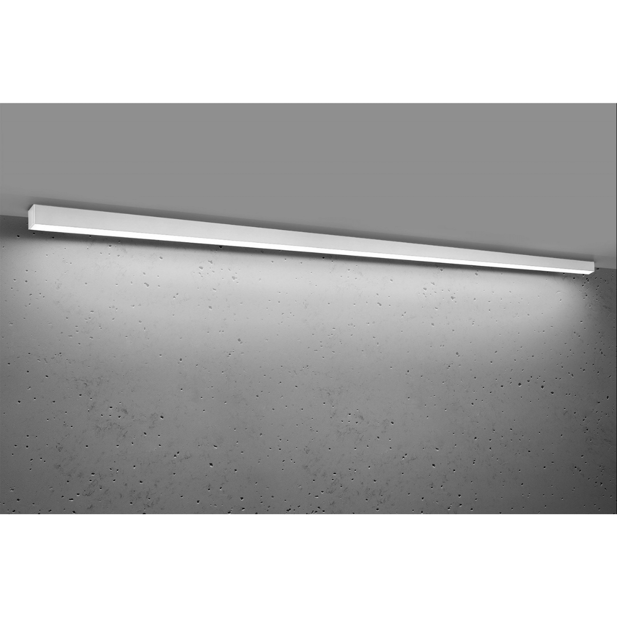 Ledowa lampa nasufitowa Pinne TH.243 Thoro 50W 4000K na listwie biała
