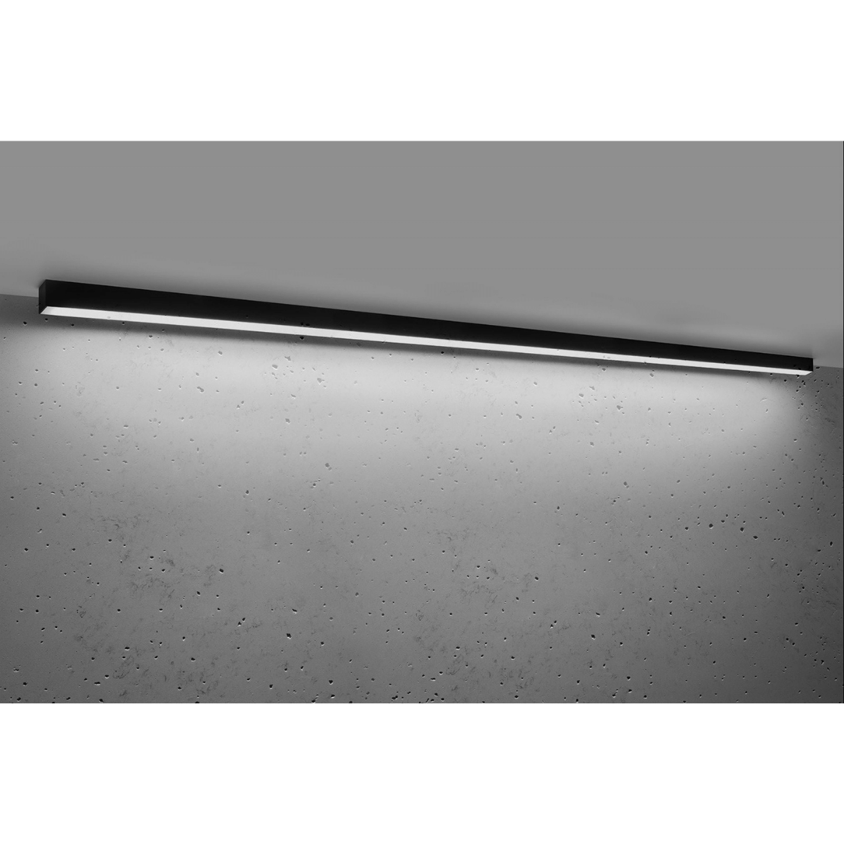 Przysufitowy plafon Pinne TH.244 Thoro LED 50W 4000K listwa czarna