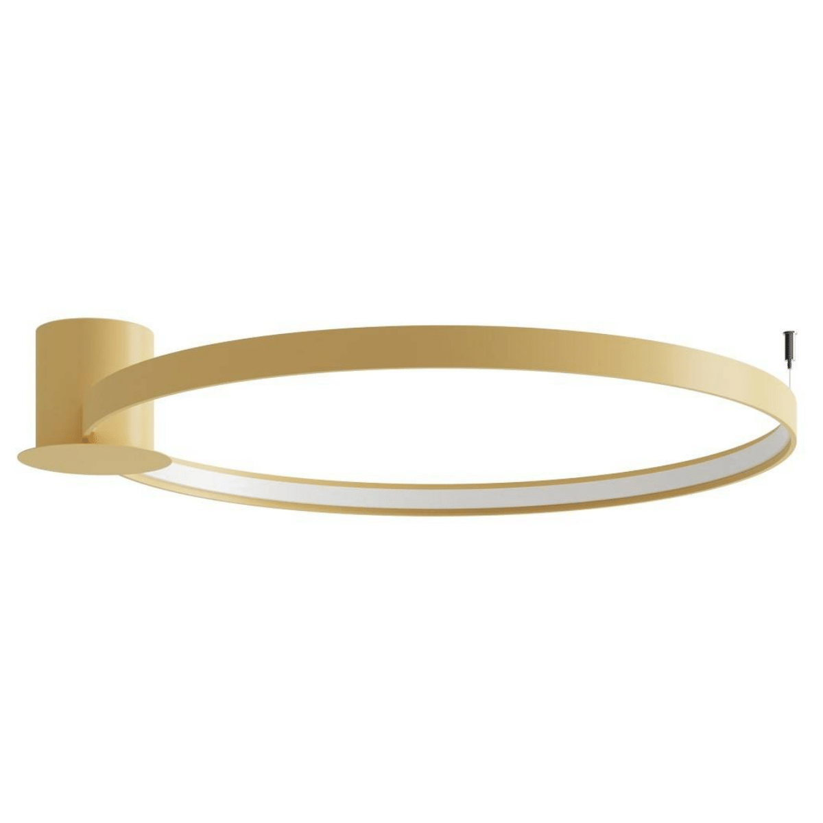 Lampa nasufitowa koło Rio TH.224 Thoro LED 30W 3000K do salonu złota