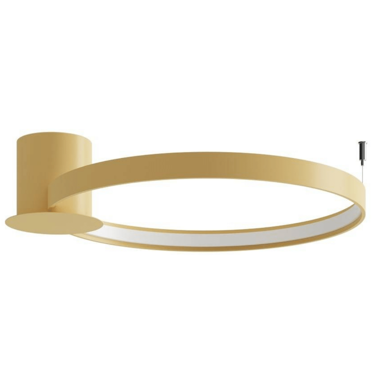 Przysufitowa lampa Rio TH.223 Thoro LED 30W 4000K pierścień złoty