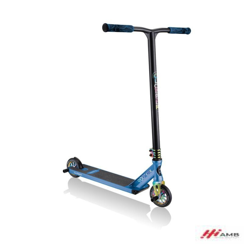 Globber Hulajnoga wyczynowa STUNT GS 900 Deluxe Black Blue NEO