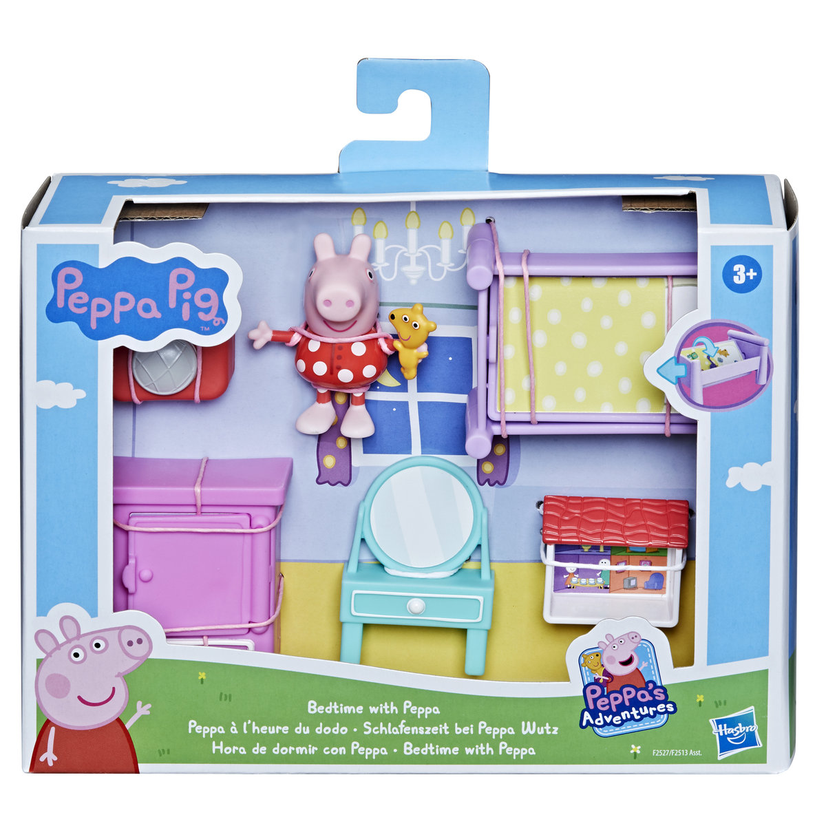 Świnka Peppa - Sypialnia - Zestaw - Hasbro - F2513 F2527