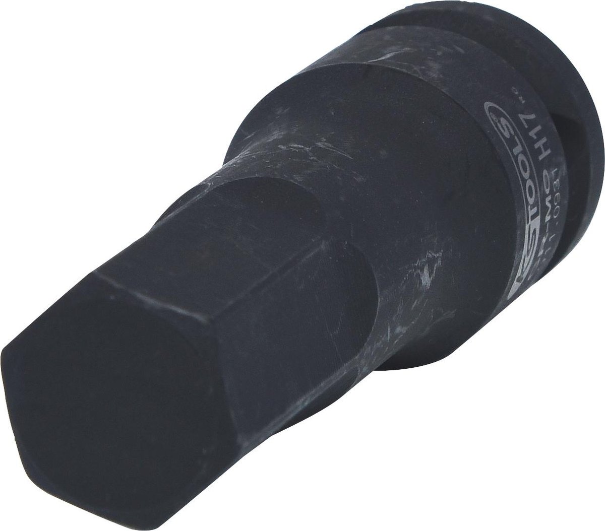 KS Tools 911.0931 1/2 cala nasadka do bity do śrub z łbem walcowym z gniazdem sześciokątnym klucz nasadowy, długie, 17 MM 4042146044124