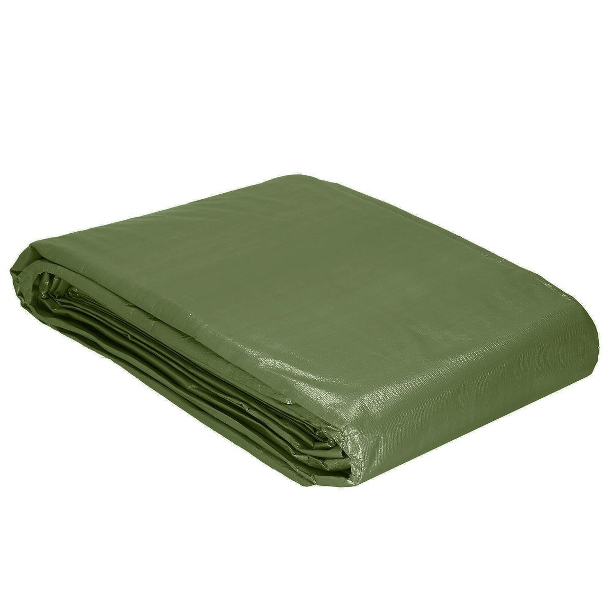 Springos Plandeka 4x8m 120g/m2 gruba płachta ochronna zielona GA2128
