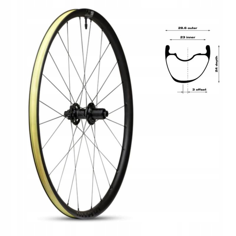 WTB Koło CZR i23x700 tył142x12 24 6 śrub Shimano