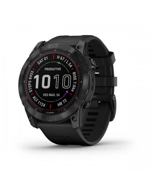Garmin Fenix 7S Sapphire Solar DLC 010-02539-25 Czarny