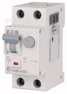 LEGRAND różnicowo-nadprądowy 2P 6A B 0,03A typ AC xPole Home HNB-B6/1N/003 195118