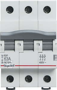 Legrand Rozłącznik izolacyjny RX3 63A 3P