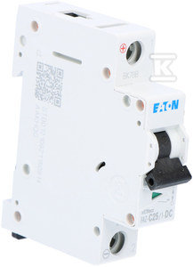 Eaton Wyłącznik nadprądowy 1P C 25A 15kA DC FAZ C25/1-DC 279130