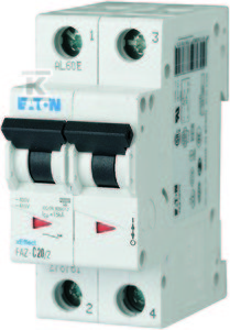 Eaton Wyłacznik nadprądowy FAZ-Z 2P 2 278819