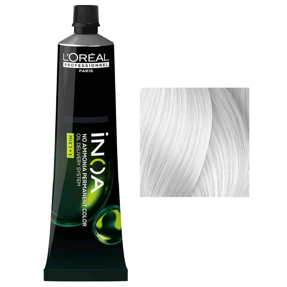 Loreal Inoa, farba do włosów w kremie bez amoniaku, CLEAR, 60g