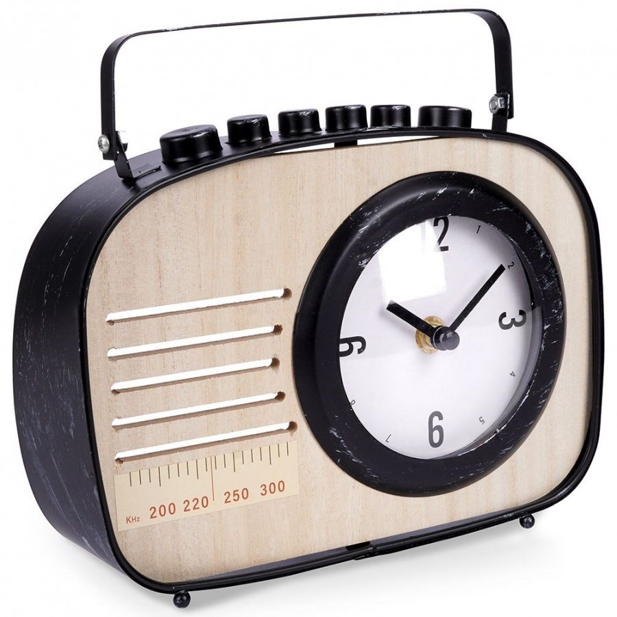 Zegar stołowy radio retro kod: O-569601