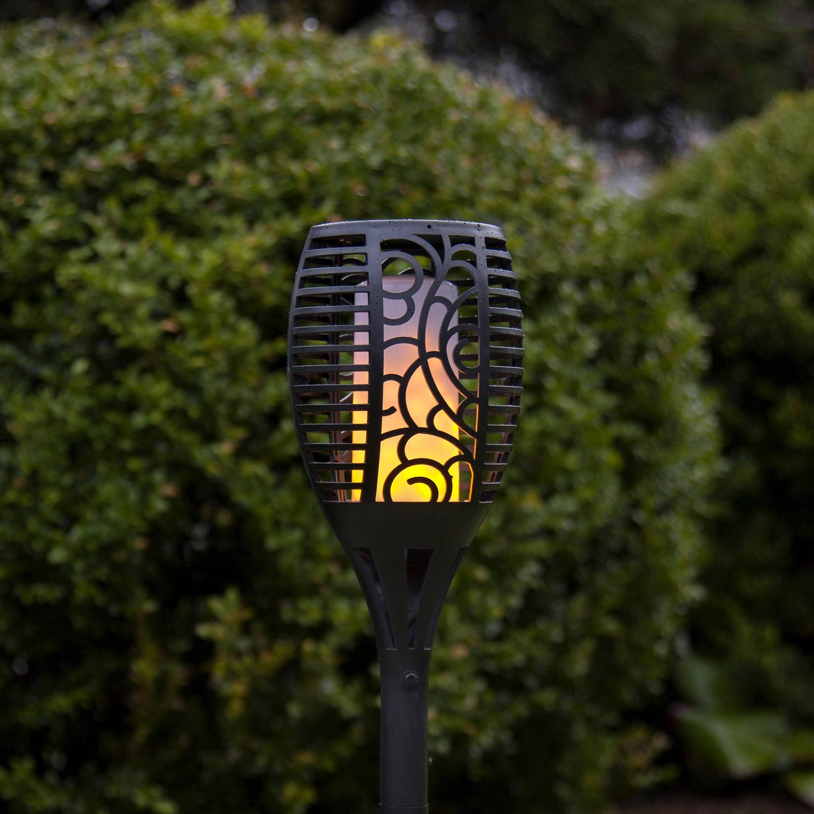 Lampa solarna LED Flame, trzy opcje, 54 cm