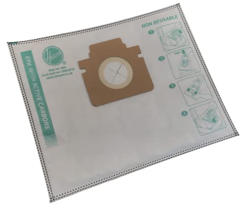 Hoover 35602718 Pure EPA torba z mikrofibry z węglem aktywnym, nylon