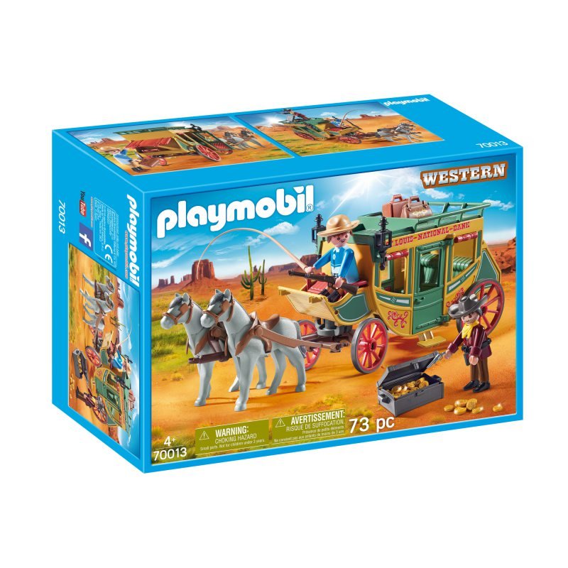 Playmobil WESTERN DYLIŻANS POCZTOWY 70013