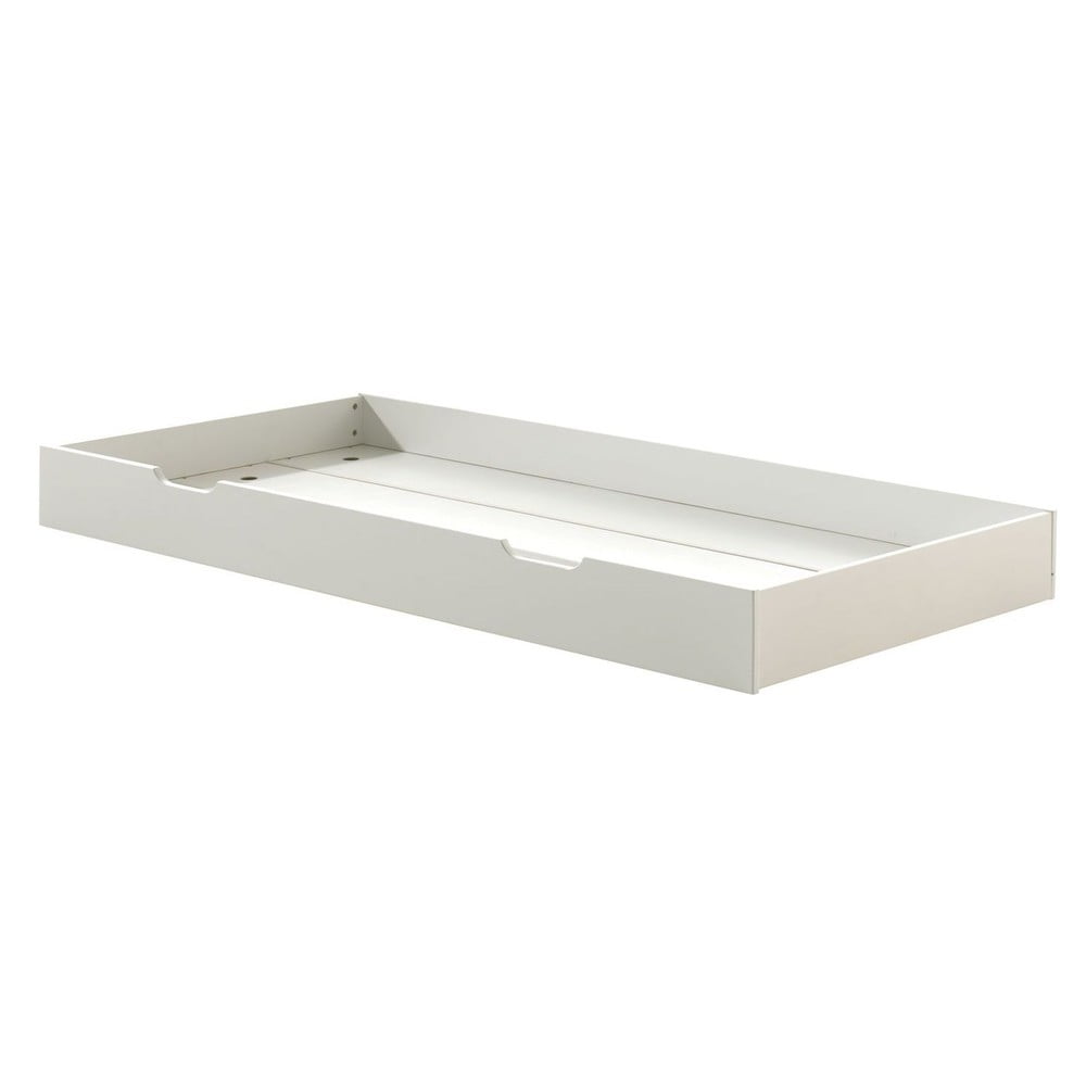 Biała szuflada pod łóżko dziecięce 90x200 cm Fritz – Vipack