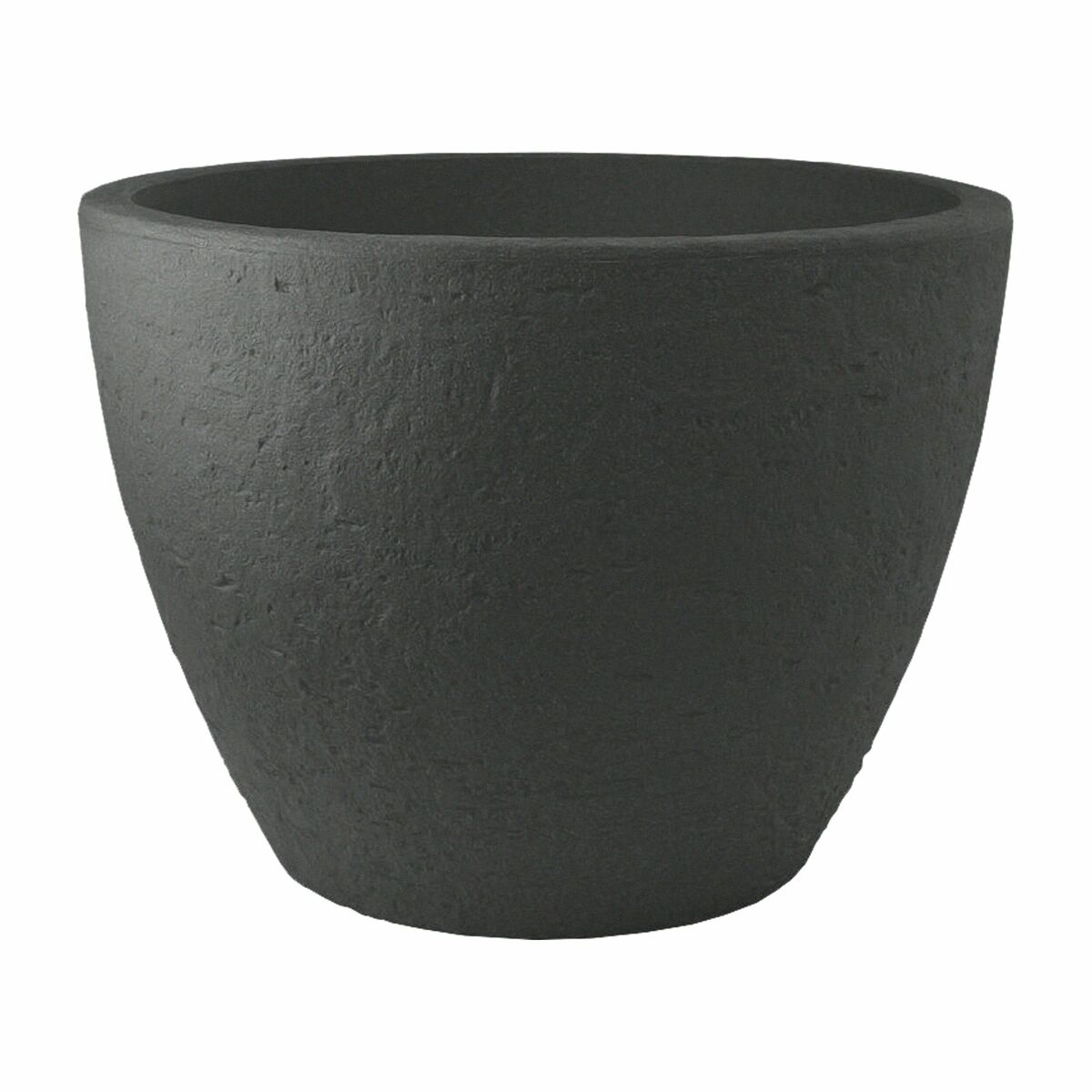 Donica plastikowa Stone śr.60 cm antracytowa Vog