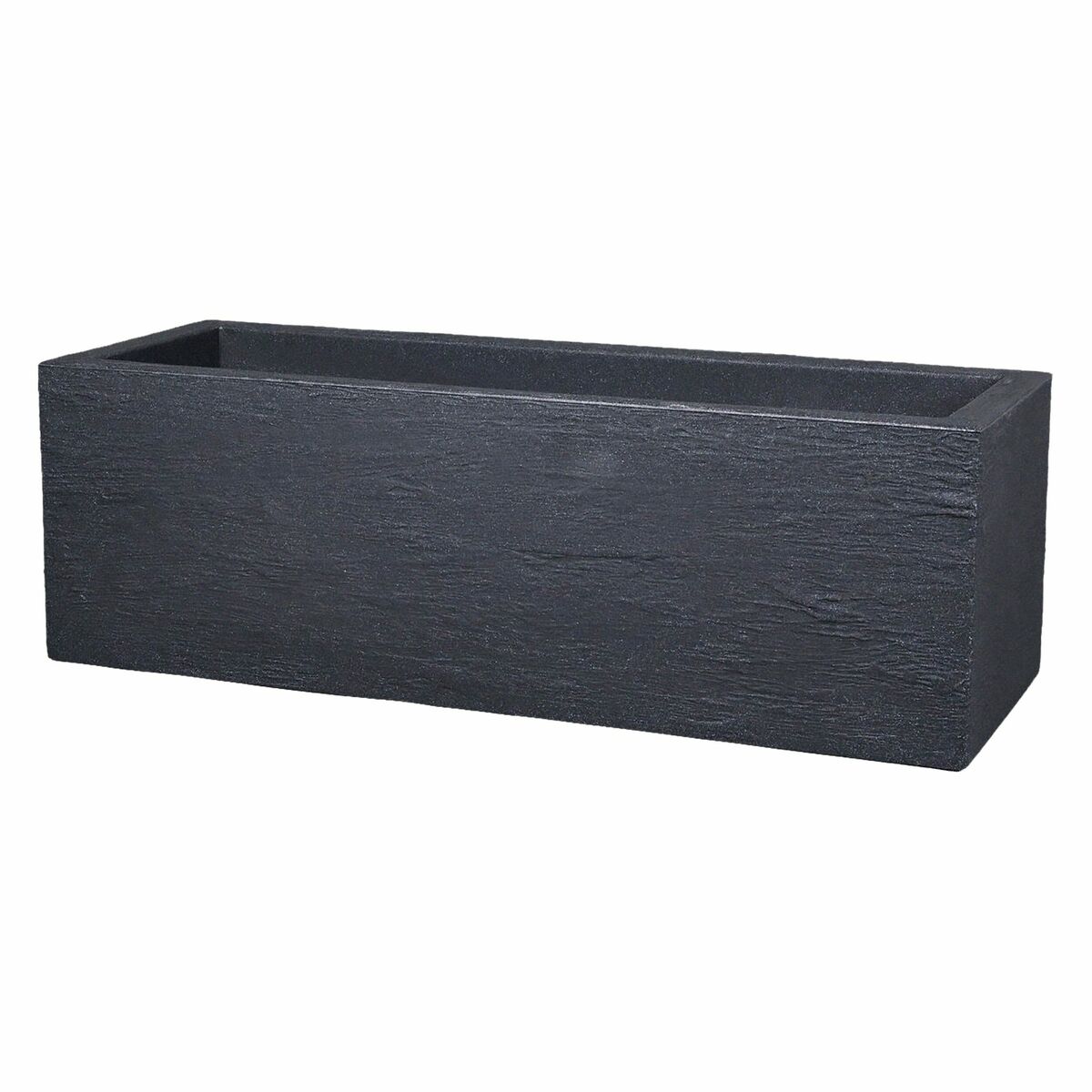 Donica plastikowa Kubus 80x30 cm antracytowa Vog