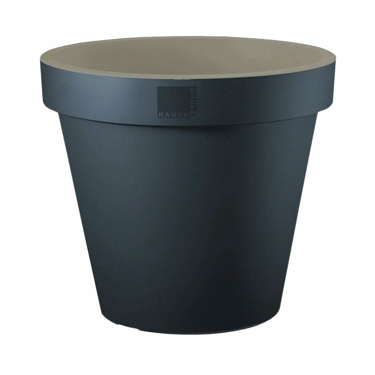 Donica wysoka E&K śr.60 cm antracytowa Vog