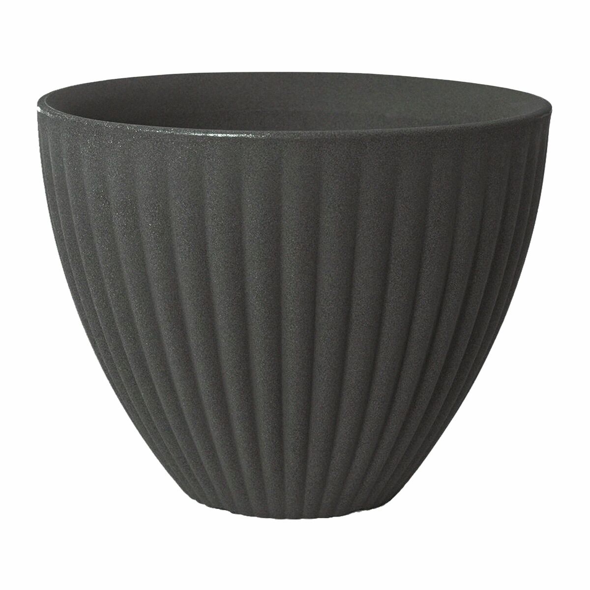 Donica plastikowa Lotus śr.40 cm antracytowa Vog